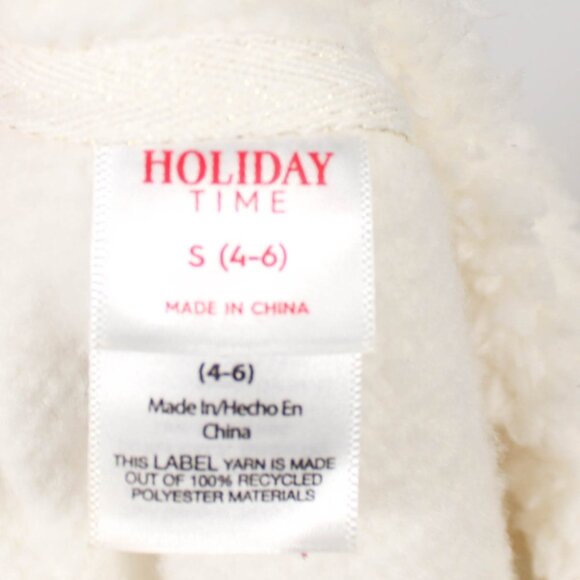 Holiday 2-Piece Pajama Set – Women’s Size S, Sherpa Top & Velour Pants - Picture 13 of 13